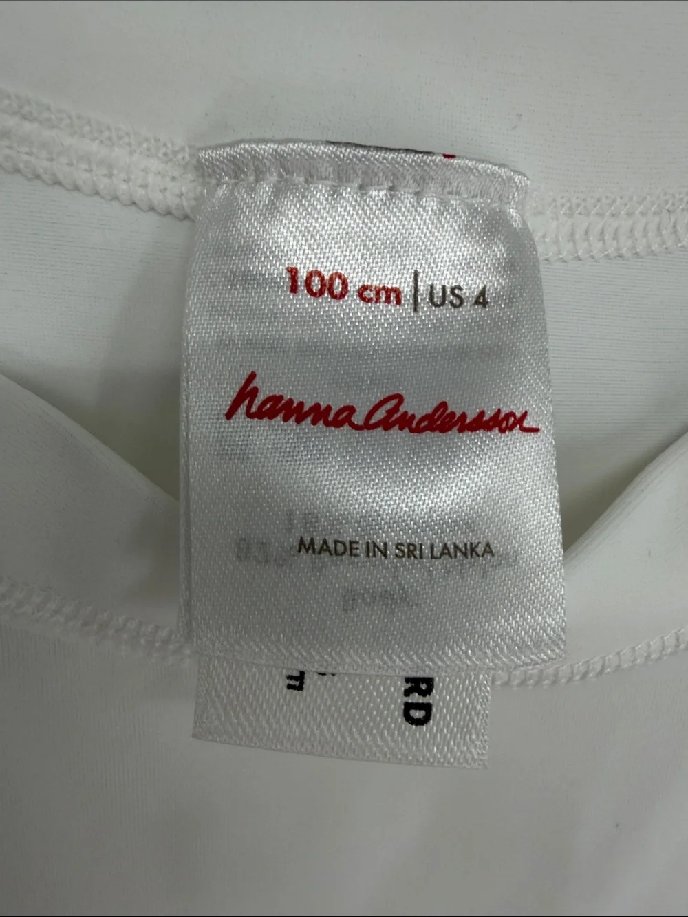 Hanna Andersson Swim Shirt Size 100 / US Size 4 Rainbow
